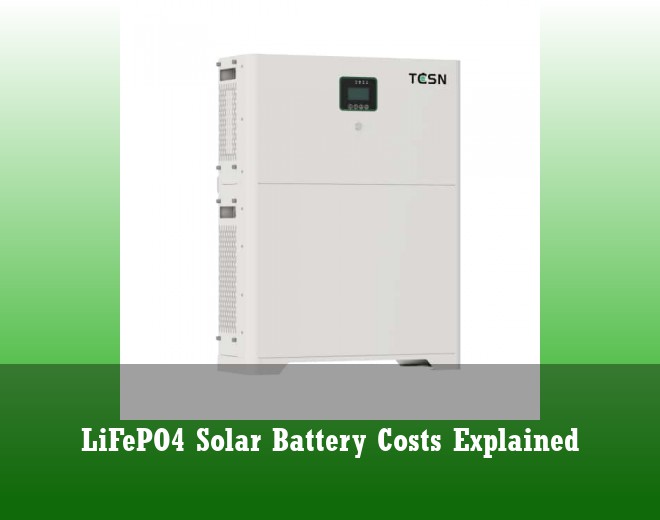 LiFePO4 Solar Battery Costs Explained